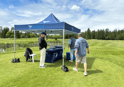 Ted Newman Golfing